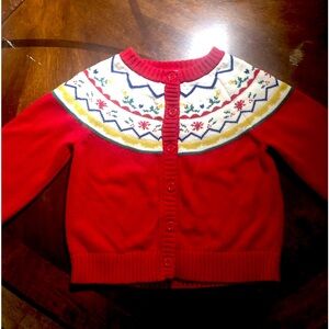 Hanna Anderson Girls sweater